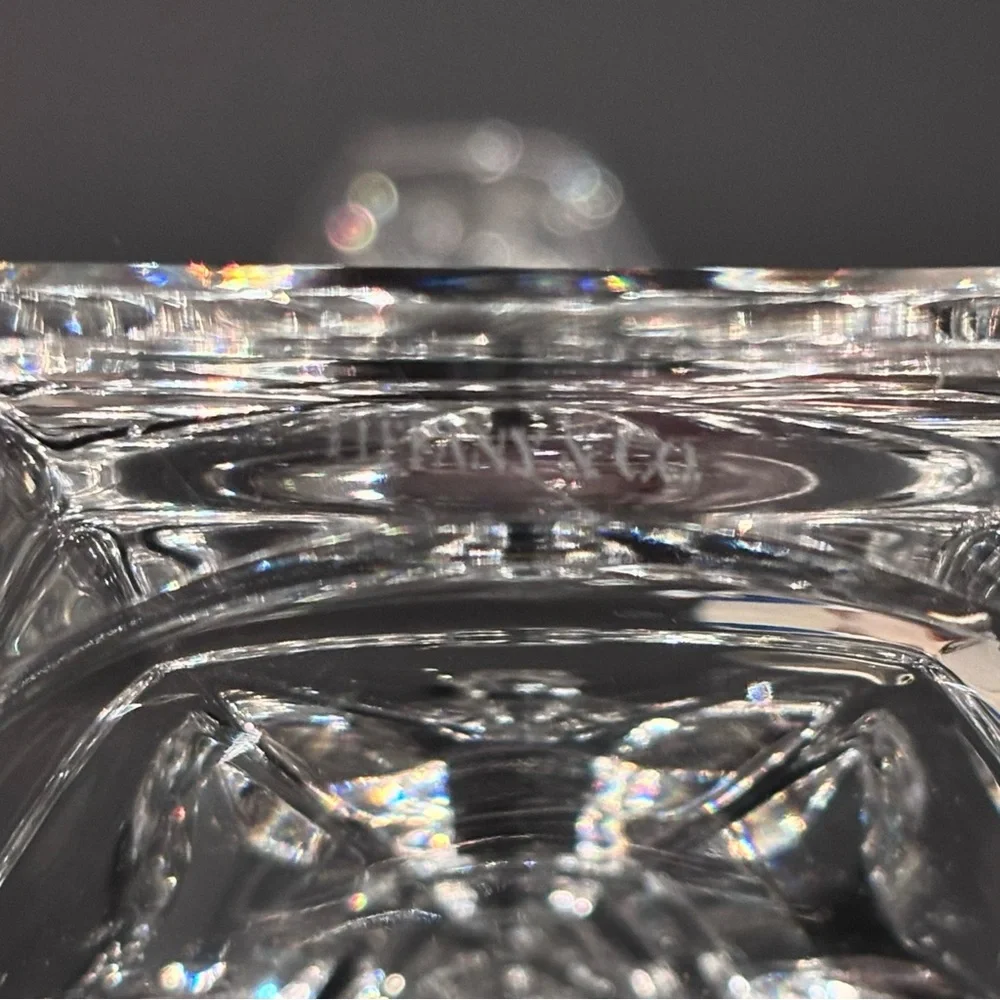 Set of 4 Tiffany & Co. Crystal Hampton Single Light Candlestick Holders 9" - Picture 9 of 12